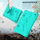 For Amazon Kindle Fire Max 11 2023 Butterfly Bracket EVA Shockproof Tablet Case(Mint Green) - 3