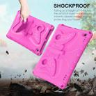 For Amazon Kindle Fire Max 11 2023 Butterfly Bracket EVA Shockproof Tablet Case(Rose Red) - 3