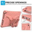 For Amazon Kindle Fire HD10 2021/2023 Butterfly Bracket EVA Shockproof Tablet Case(Pink Orange) - 2