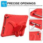 For Amazon Kindle Fire HD10 2021/2023 Butterfly Bracket EVA Shockproof Tablet Case(Red) - 2