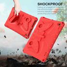 For Amazon Kindle Fire HD10 2021/2023 Butterfly Bracket EVA Shockproof Tablet Case(Red) - 3