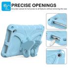 For Amazon Kindle Fire HD7 2022 Butterfly Bracket EVA Shockproof Tablet Case(Light Blue) - 2