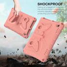 For Amazon Kindle Fire HD8 /8 Plus 2020/2022 Butterfly Bracket EVA Shockproof Tablet Case(Pink Orange) - 3