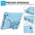 For Amazon Kindle Fire HD8 /8 Plus 2020/2022 Butterfly Bracket EVA Shockproof Tablet Case(Light Blue) - 2