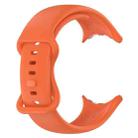 For Google Pixel Watch 3 41mm Butterfly Color Buckle Silicone Watch Band, Size: L(Orange) - 2