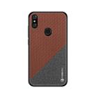 PINWUYO Honors Series Shockproof PC + TPU Protective Case for Motorola MOTO One / P30 Play(Brown) - 1