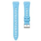 For Huawei Watch GT 5 41mm Solid Figure Homochromy Silicone Watch Band(Cloud Blue) - 2