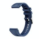 For Huawei Watch GT 5 41mm Women Hybrid Nylon Silicone Watch Band(Dark Blue) - 2