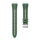 For Huawei Watch GT 5 41mm Women Hybrid Nylon Silicone Watch Band(Spruce Green) - 3