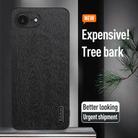 For iPhone 16e Tree Bark Leather Shockproof Phone Case(Brown) - 2