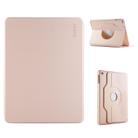 For iPad Air / Air 2 / 9.7 2017 / 2018 ENKAY 360 Rotation TPU Leather Smart Tablet Case with Pen Slot(Pink) - 1