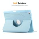 For iPad Air 10.5 / Pro 10.5 / 10.2 ENKAY 360 Rotation TPU Leather Smart Tablet Case with Pen Slot(Black) - 3