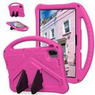 For Infinix XPad 11 inch 2024 EVA Shockproof Tablet Case with Holder(RoseRed) - 1