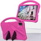 For Infinix XPad 11 inch 2024 EVA Shockproof Tablet Case with Holder(RoseRed) - 2