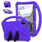 For Infinix XPad 11 inch 2024 EVA Shockproof Tablet Case with Holder(Purple) - 1