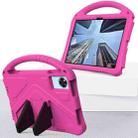 For Infinix Xpad 20 2025 11 EVA Shockproof Tablet Case with Holder(Rose Red) - 2