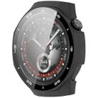 For Huawei Watch GT 5 Pro 46mm Graduated Style Tempered Glass Film Integrated PC Watch Case(Black) - 2