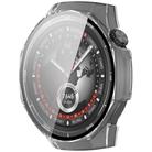 For Huawei Watch GT 5 Pro 46mm Ordinary Style Tempered Glass Film Integrated PC Watch Case(Transparent) - 2