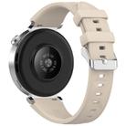 For Huawei Watch GT 5 41mm Quick Release Silicone Watch Band(Ivory White) - 2