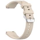 For Huawei Watch GT 5 41mm Quick Release Silicone Watch Band(Ivory White) - 3