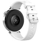 For Huawei Watch GT 5 Pro 42mm Quick Release Silicone Watch Band(White) - 2
