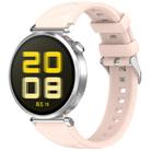 For Huawei Watch GT 5 Pro 42mm Quick Release Silicone Watch Band(Light Pink) - 1