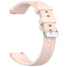 For Huawei Watch GT 5 Pro 42mm Quick Release Silicone Watch Band(Light Pink) - 3