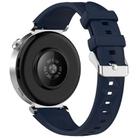 For Huawei Watch GT 5 Pro 42mm Quick Release Silicone Watch Band(Ink Blue) - 2
