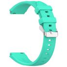 For Huawei Watch GT 5 Pro 42mm Quick Release Silicone Watch Band(Teal Green) - 3