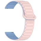 For Redmi Watch 5 Active Two Color Magnetic Buckle Silicone Watch Band(Silty Mist Blue) - 3