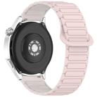 For Redmi Watch 5 Active Two Color Magnetic Buckle Silicone Watch Band(Oxford Pink Starlight) - 2