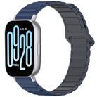 For Redmi Watch 5 Active Two Color Magnetic Buckle Silicone Watch Band(Midnight Blue Gray) - 1