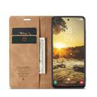 For Samsung Galaxy S24 FE 5G CaseMe 013 Multifunctional Horizontal Flip Leather Phone Case(Brown) - 3