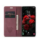 For Samsung Galaxy S24 FE 5G CaseMe 013 Multifunctional Horizontal Flip Leather Phone Case(Red) - 3