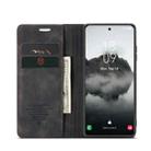 For Samsung Galaxy S24 FE 5G CaseMe 013 Multifunctional Horizontal Flip Leather Phone Case(Black) - 3