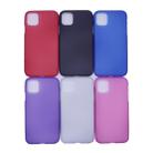 For iPhone 11 Solid Color Matte TPU Soft Shell Mobile Phone Protection Back Cover (Pink) - 7