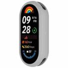 For Xiaomi Mi Band 8 Glossy Surface Silicone Watch Protective Case(Gray) - 2