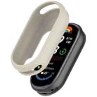 For Xiaomi Mi Band 8 Glossy Surface Silicone Watch Protective Case(Fleshcolor) - 1