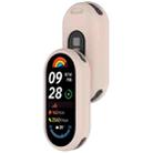 For Xiaomi Mi Band 8 Glossy Surface Silicone Watch Protective Case(PInk) - 3