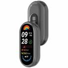 For Xiaomi Mi Band 8 NFC Glossy Surface Silicone Watch Protective Case(Transparent White) - 3