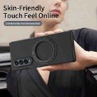 For Samsung Galaxy Z Fold3 Thunderbolt 360 Rotating Holder Shockproof Phone Case(Black) - 3