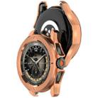 For Xiaomi Watch S4 Sport Electroplated PC Half Coverage Watch Protective Case(Rose Gold) - 3