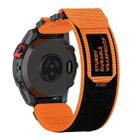 For Garmin Fenix 8 AMOLED 43mm Nylon Hook and Loop Fastener 20mm Quick Release Watch Band(Orange) - 2