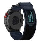 For Garmin Fenix 8 AMOLED 43mm Nylon Hook and Loop Fastener 20mm Quick Release Watch Band(Blue) - 2