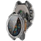 For Garmin Fenix 8 AMOLED 51mm Tempered Glass Film Integrated PC Watch Case(Transparent) - 3