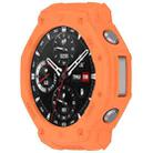 For Amazfit T-Rex3 Armor Hollow TPU Half Coverage Watch Case(Orange) - 1