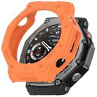 For Amazfit T-Rex3 Armor Hollow TPU Half Coverage Watch Case(Orange) - 3