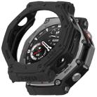 For Amazfit T-Rex3 Armor Hollow TPU Half Coverage Watch Case(Black) - 3