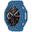 For Amazfit T-Rex3 Armor Hollow TPU Half Coverage Watch Case(Dark Blue) - 1