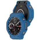 For Amazfit T-Rex3 Armor Hollow TPU Half Coverage Watch Case(Dark Blue) - 2